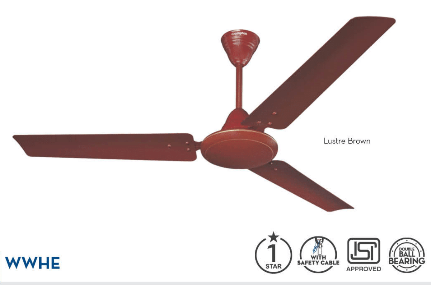 SUREBREEZE WWHE-LUSTRE BROWN